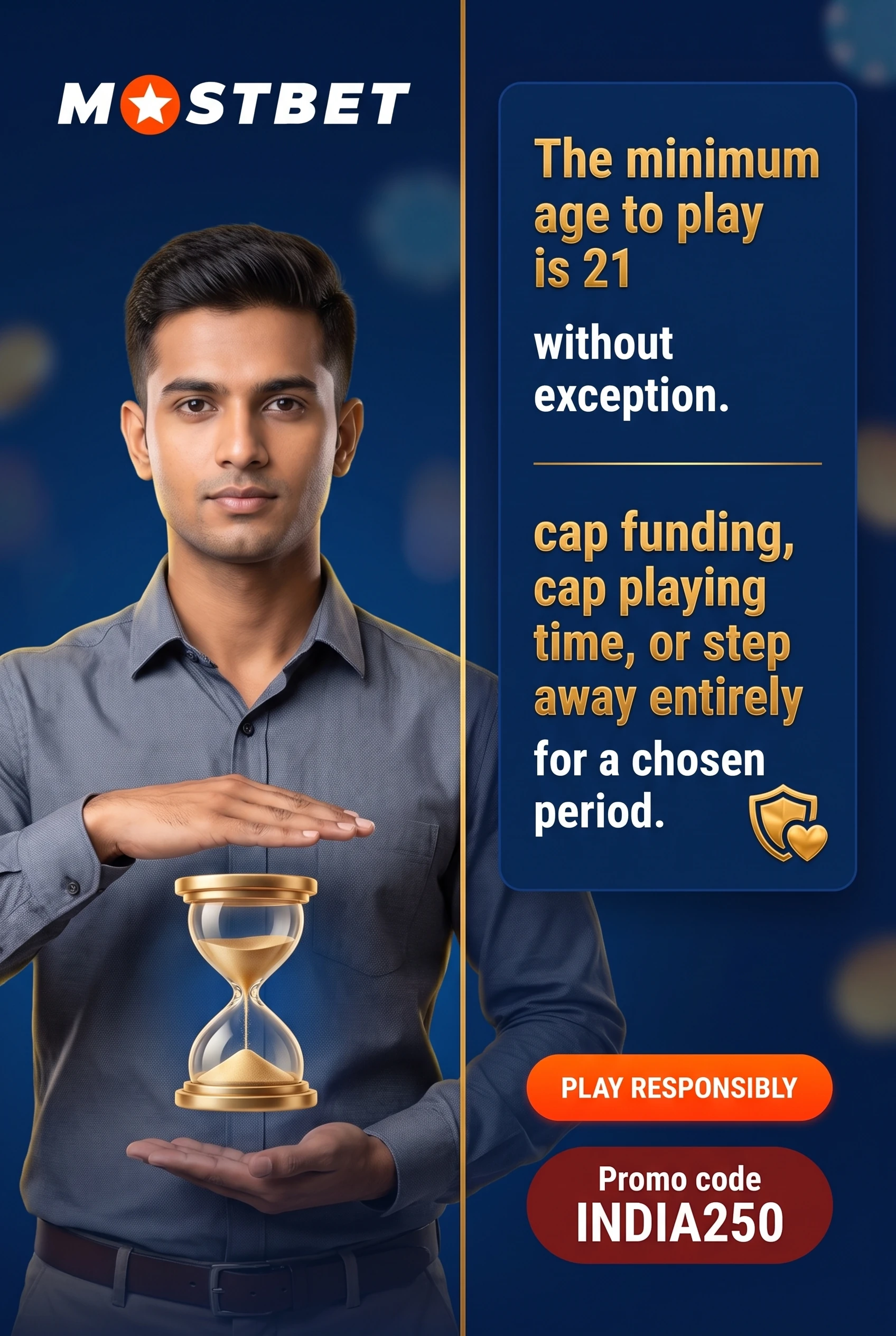 Responsible gaming reminder for Aviator players