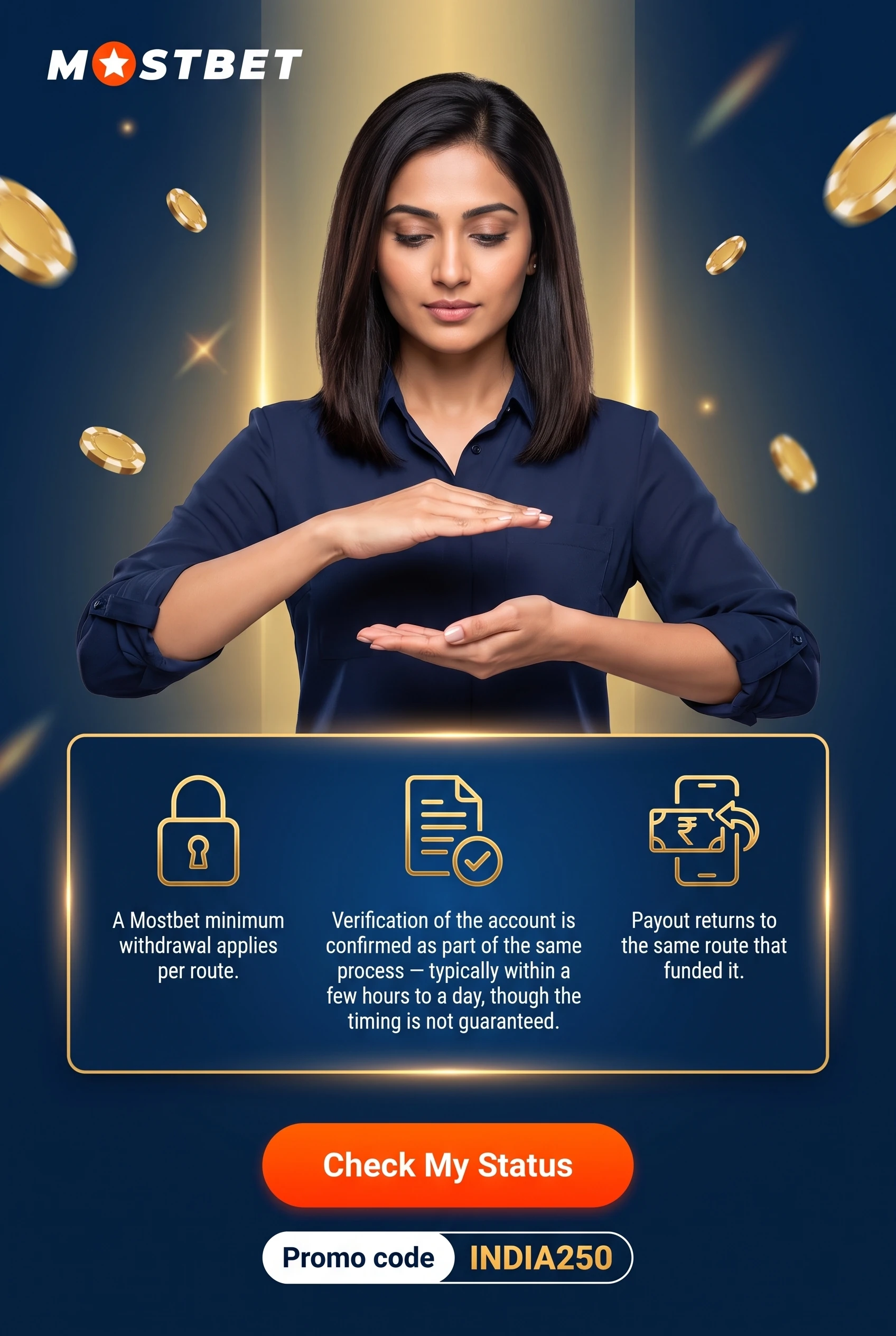 Mostbet withdrawal checks completed before a payout in India