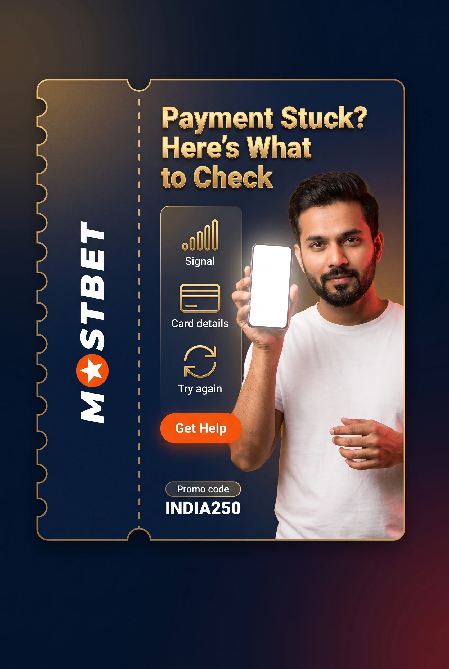 Checklist for a Mostbet deposit that has not appeared on the balance