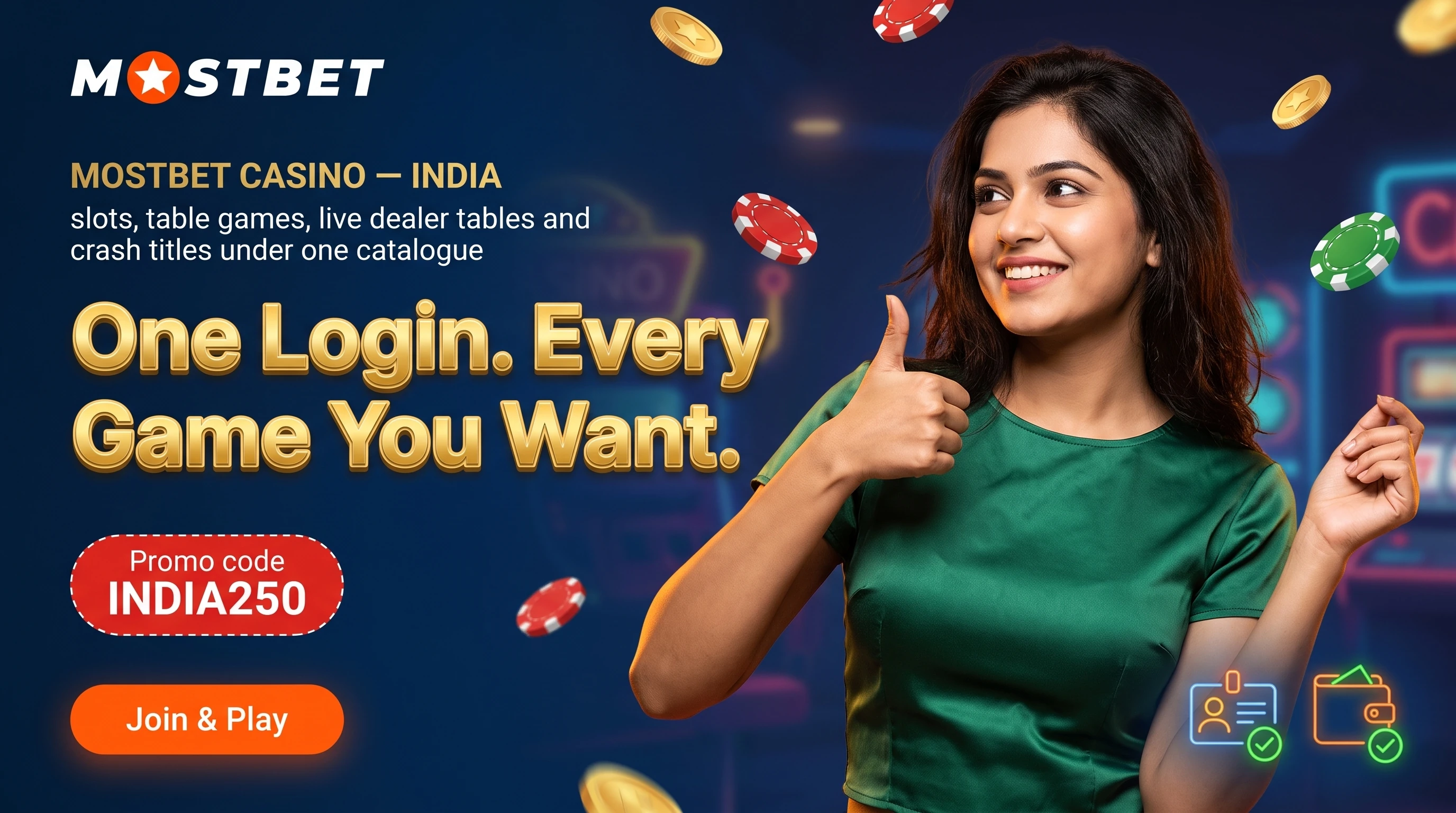 Mostbet casino catalogue overview for India