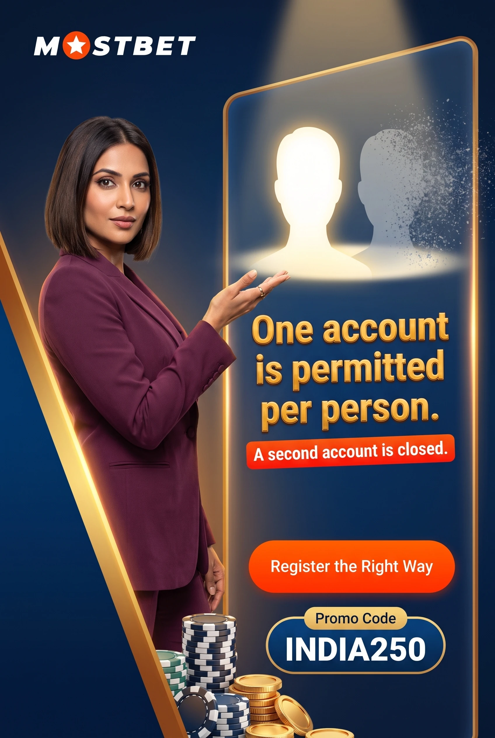 Which rule limits the number of accounts one person may hold